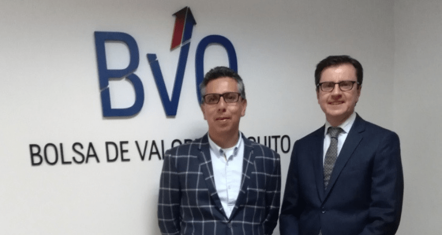 Funcionario de la Cámara de Industrias de Tungurahua se capacita en la BVQ