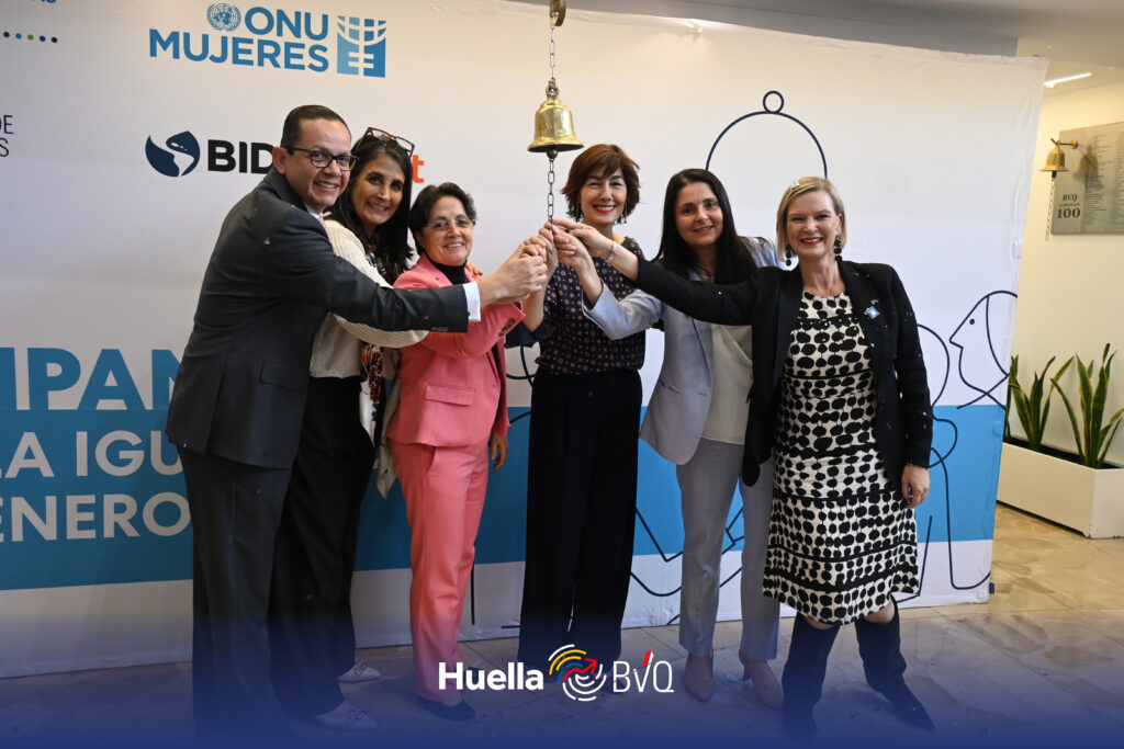 Bolsa de Valores Quito lidera el VI «Ring the Bell for Gender Equality para impulsar el mercado de capitales inclusivo
